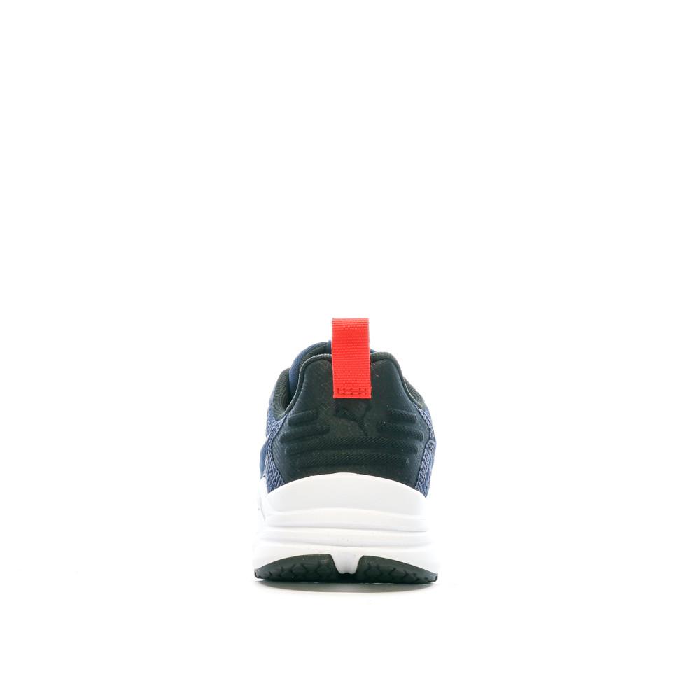 Puma Baskets Marines/Blanches/Rouges Garçon Puma Wired