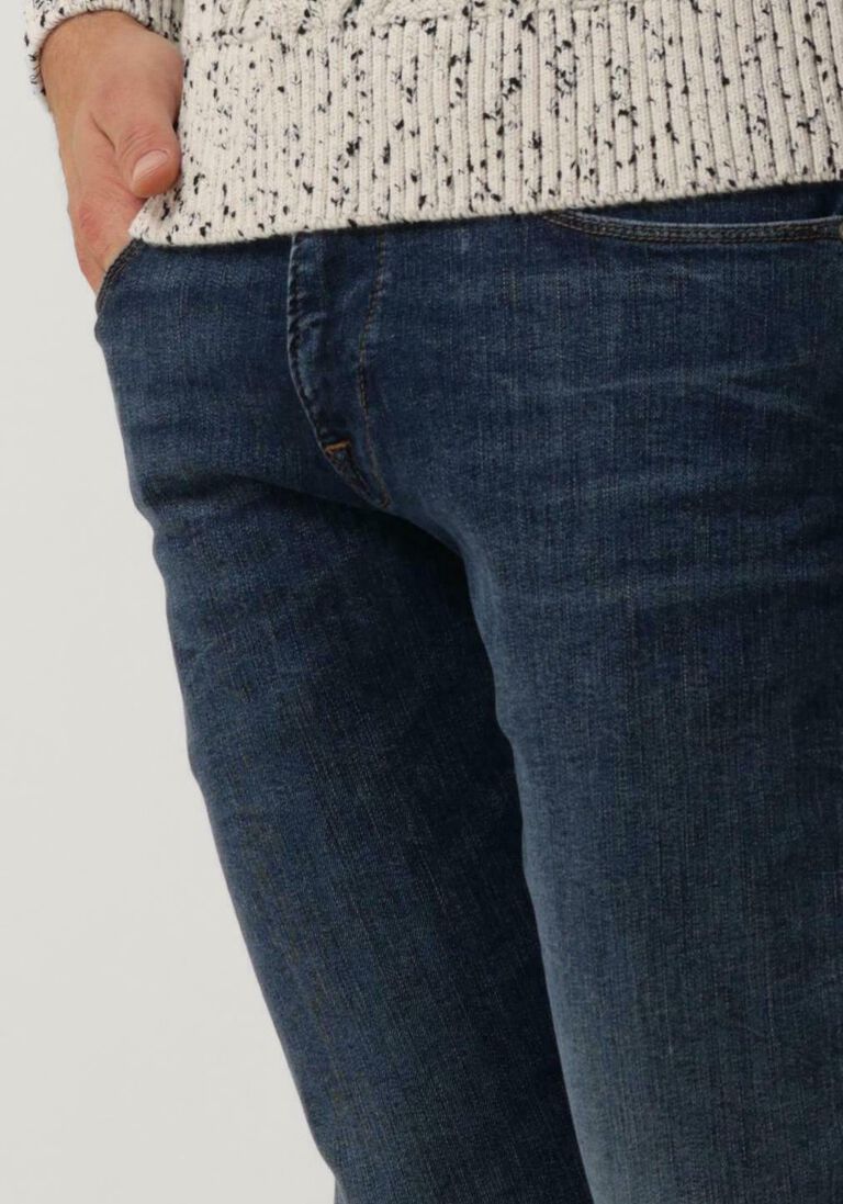 VANGUARD blauwe vanguard slim fit jeans v7 rider true blue ocean