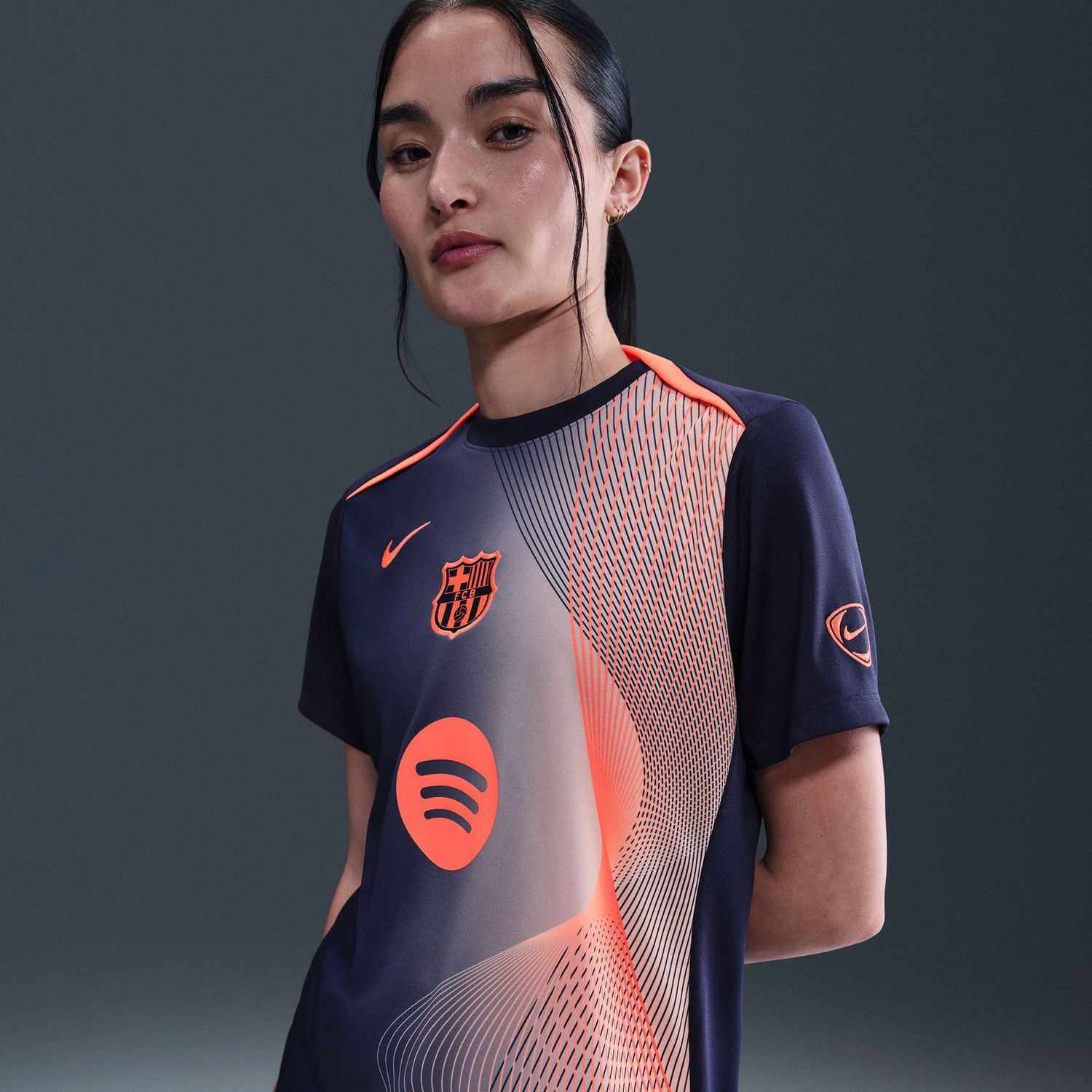 Nike FC Barcelona Pre-Match Top Dames