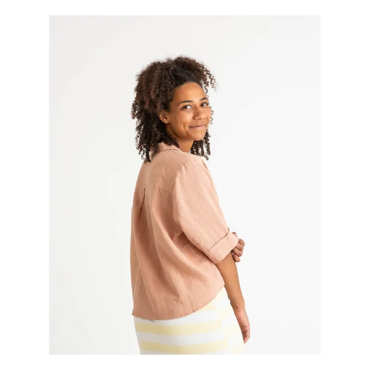 Matona Chemise Lin | Vieux Rose