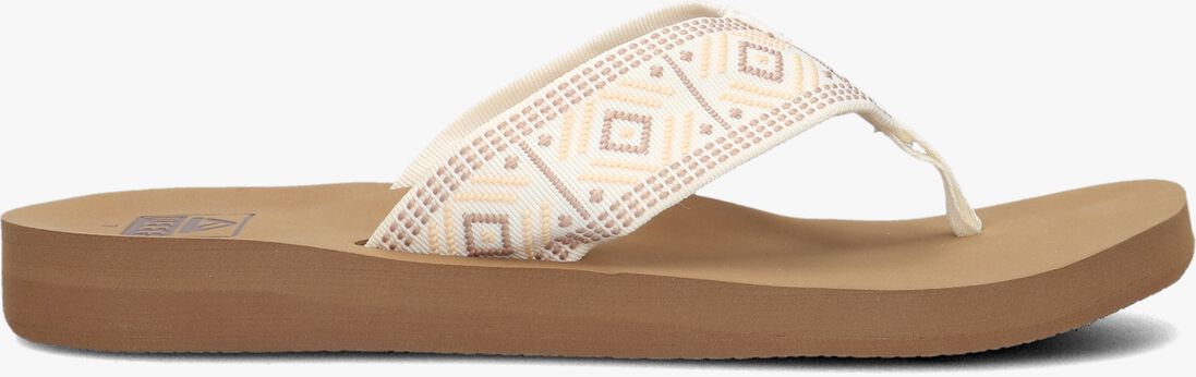 REEF witte reef teenslippers spring woven
