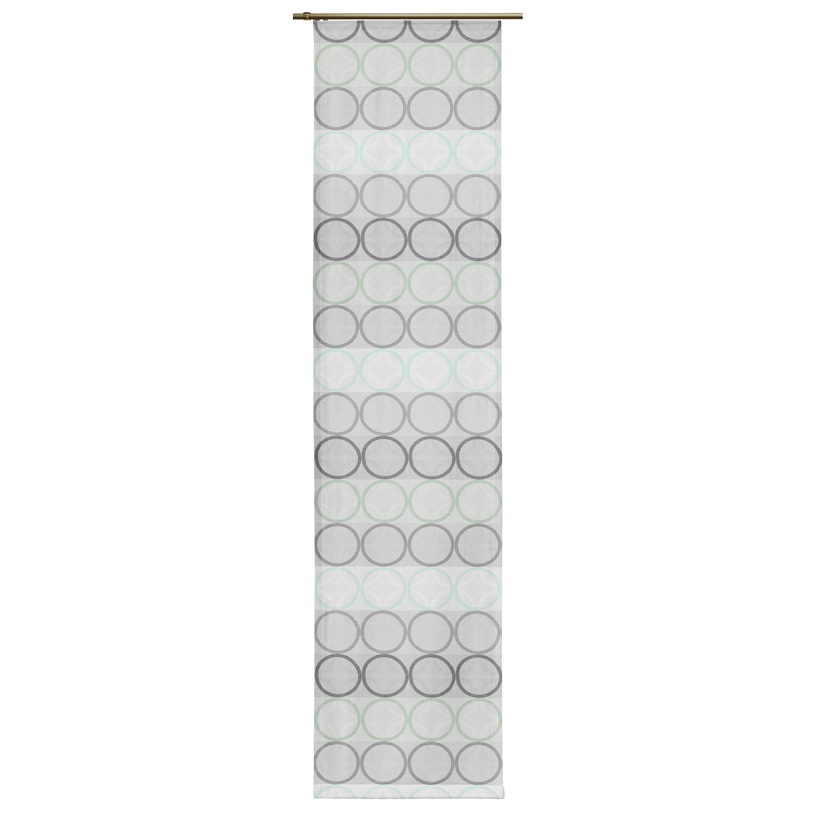 Schiebepaneel ZIRBELLO - mint - 145x60 cm