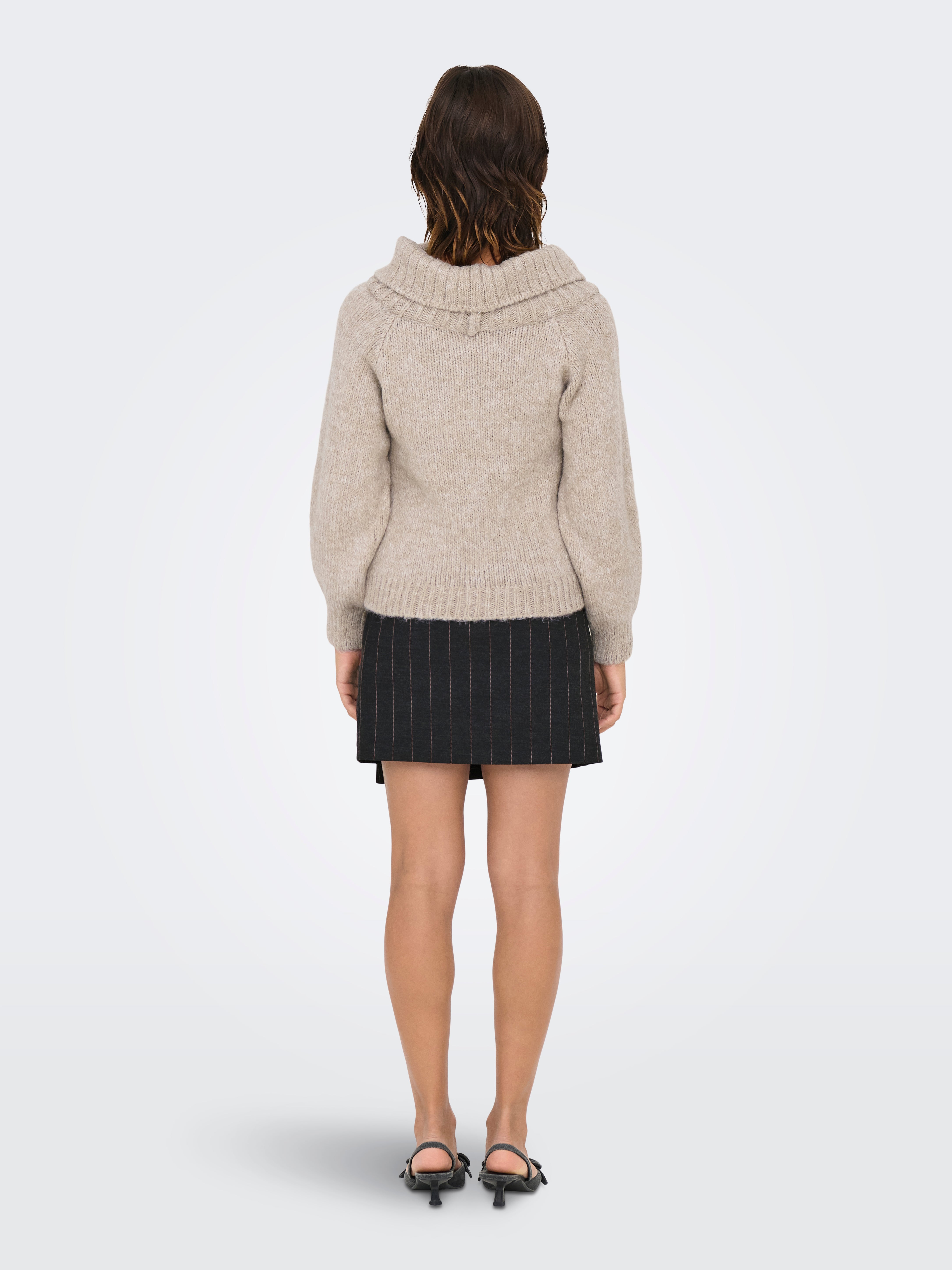 ONLMARIE Strickpullover Weathered Teak