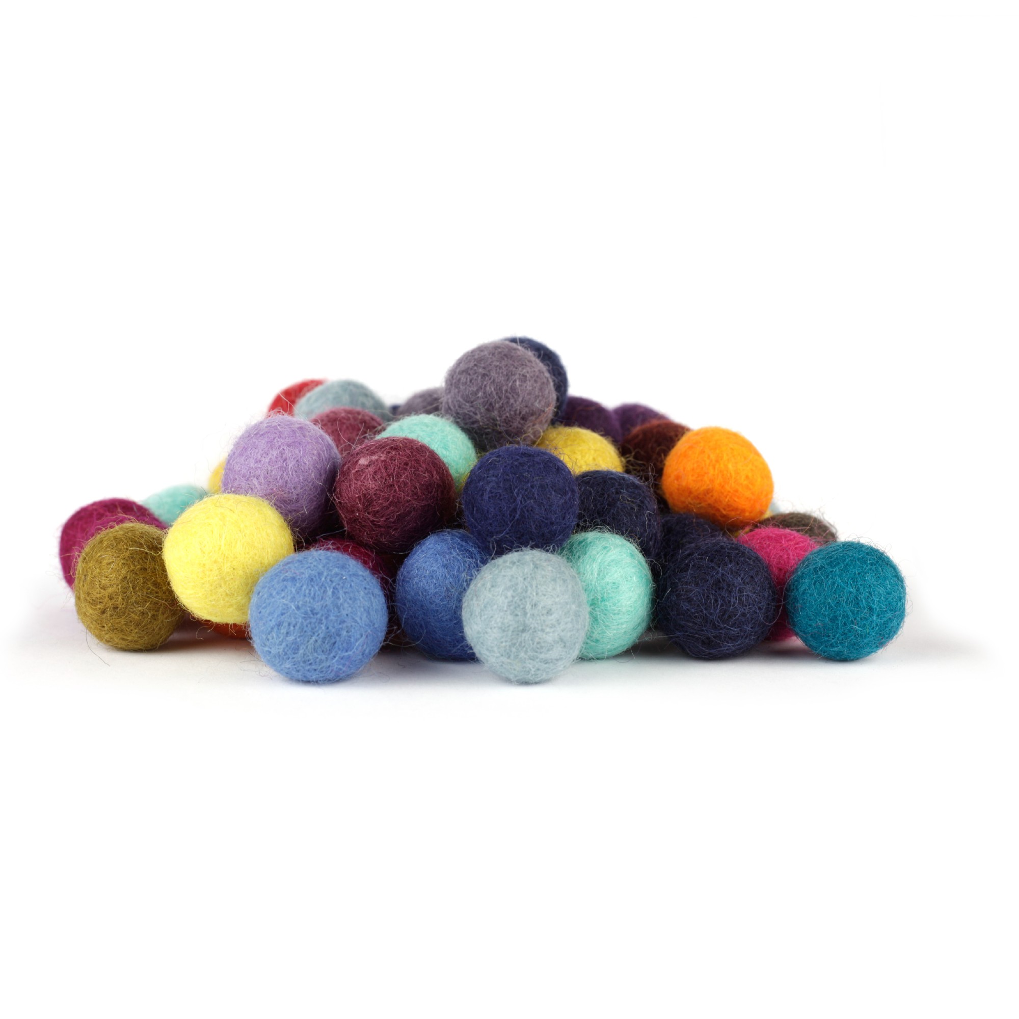 Filz-Pompons, multicolor, Ø 20 mm günstig bestellen