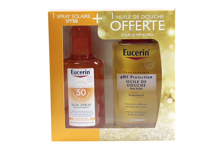 Spray Sun SPF50 et huile douche 200ml