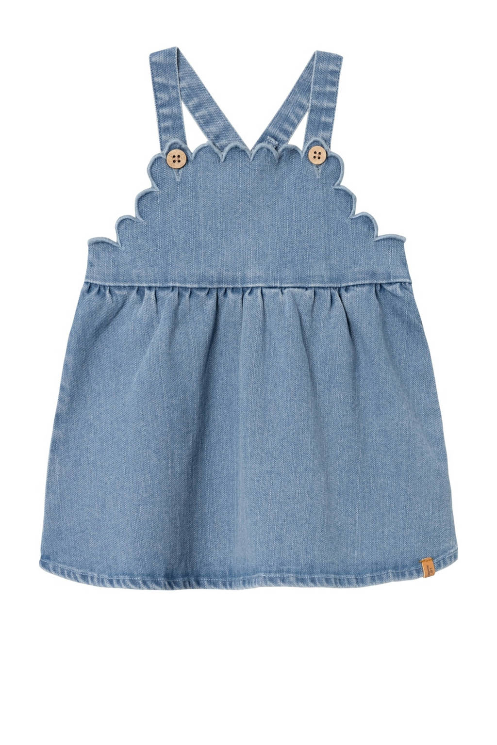 LIL' ATELIER baby jurk NBFOKAJA medium blue denim