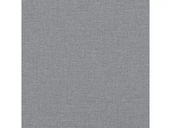 Fauteuil inclinable massant et repose-pieds gris clair tissu