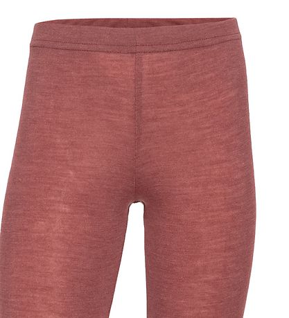 Engel Leggings - Wolle/Seide - Kupfer