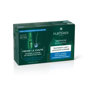 Triphasic Reactional Traitement Anti-Chute et Pousse - 12x5ml