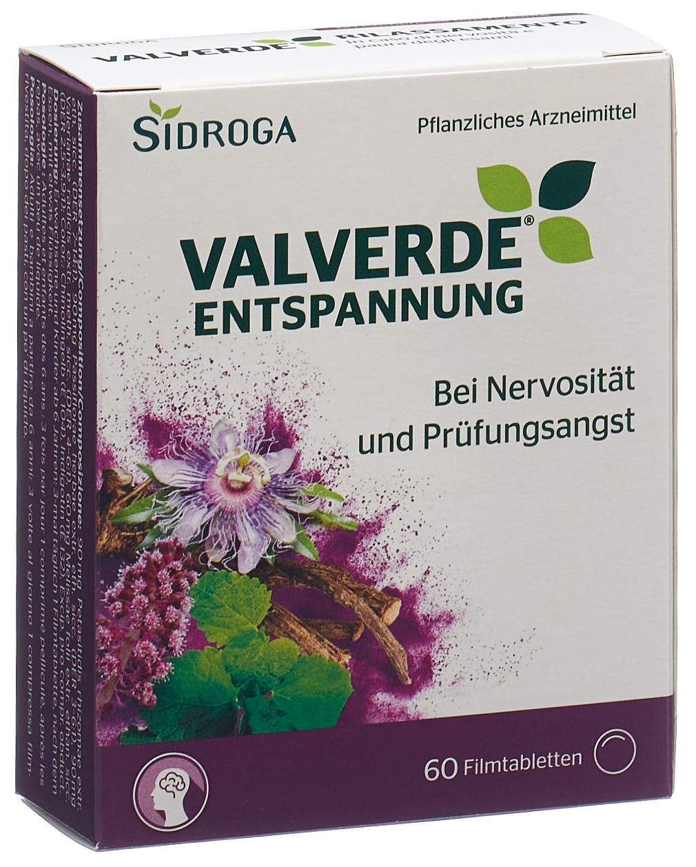 VALVERDE Entspannung<br>60 Stück, Blister, Filmtablette
