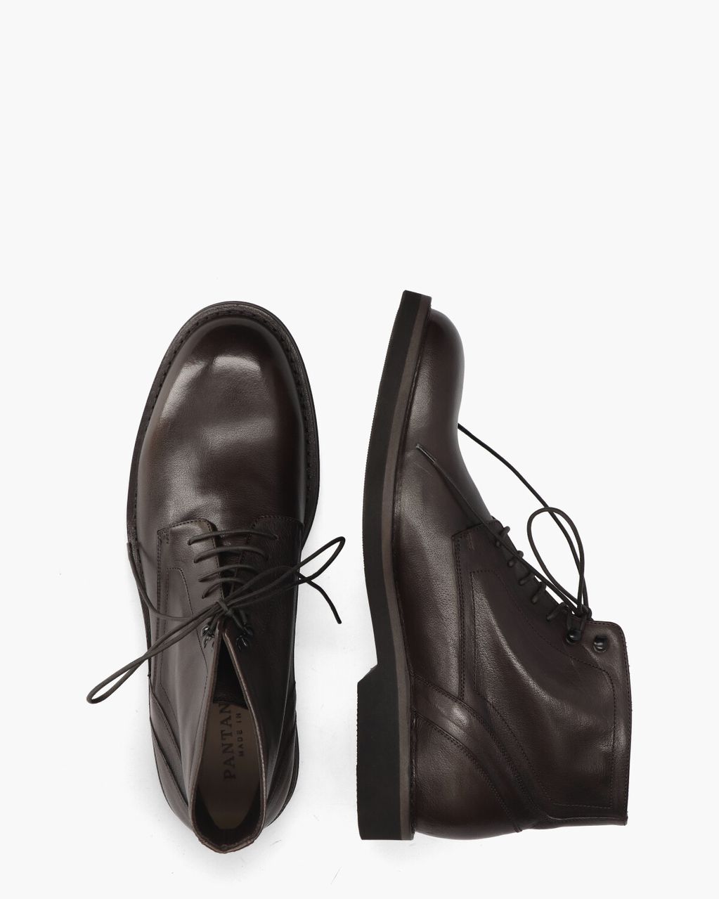 Pantanetti 18404E Donkerbruin Heren Veterboots