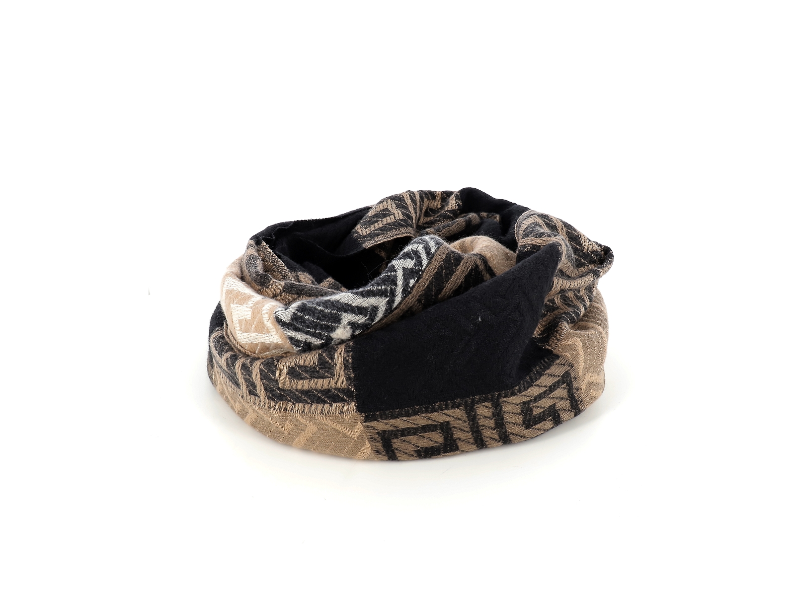 M brand-77344 Textile Noir Beige