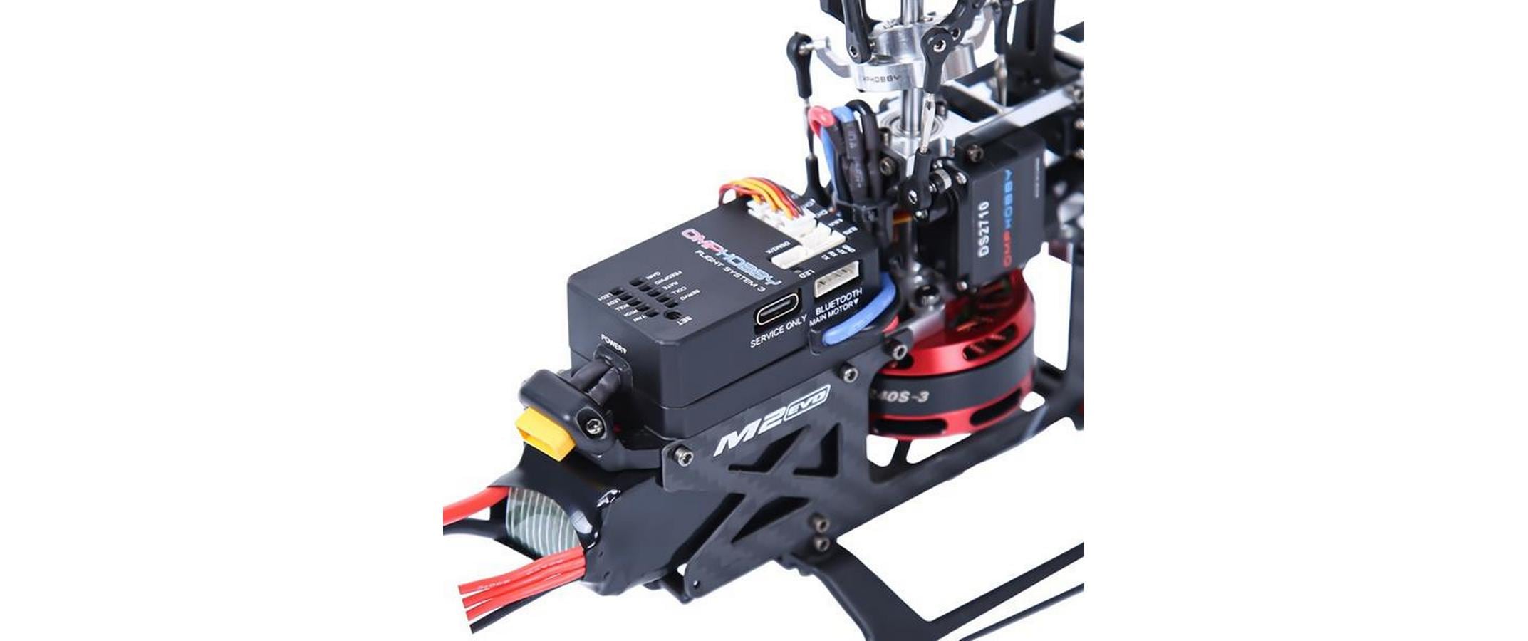 Helikopter M2 MK2 RTF Gelb<br>Programmierbarer 3D-Heli mit Bluetooth-App