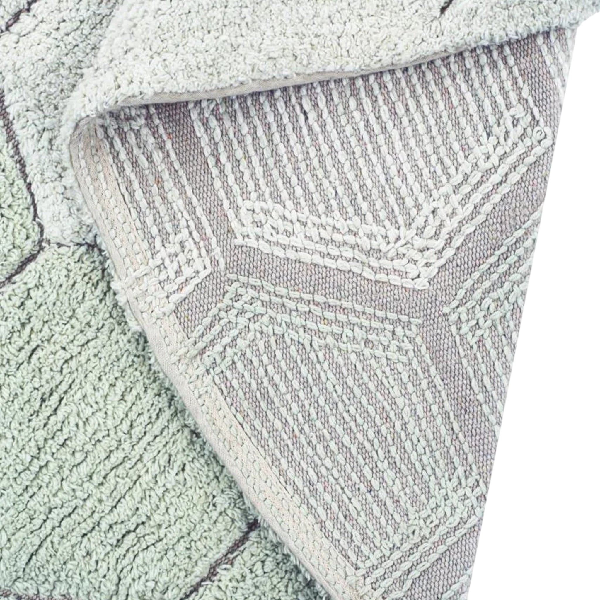 Runder Teppich Honeycomb 1