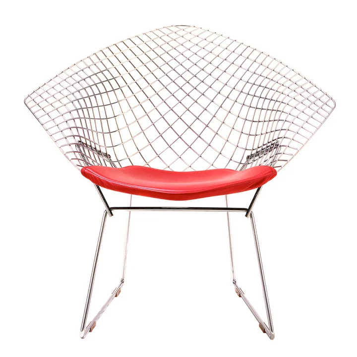 Knoll - Bertoia Diamond Sessel, verchromt