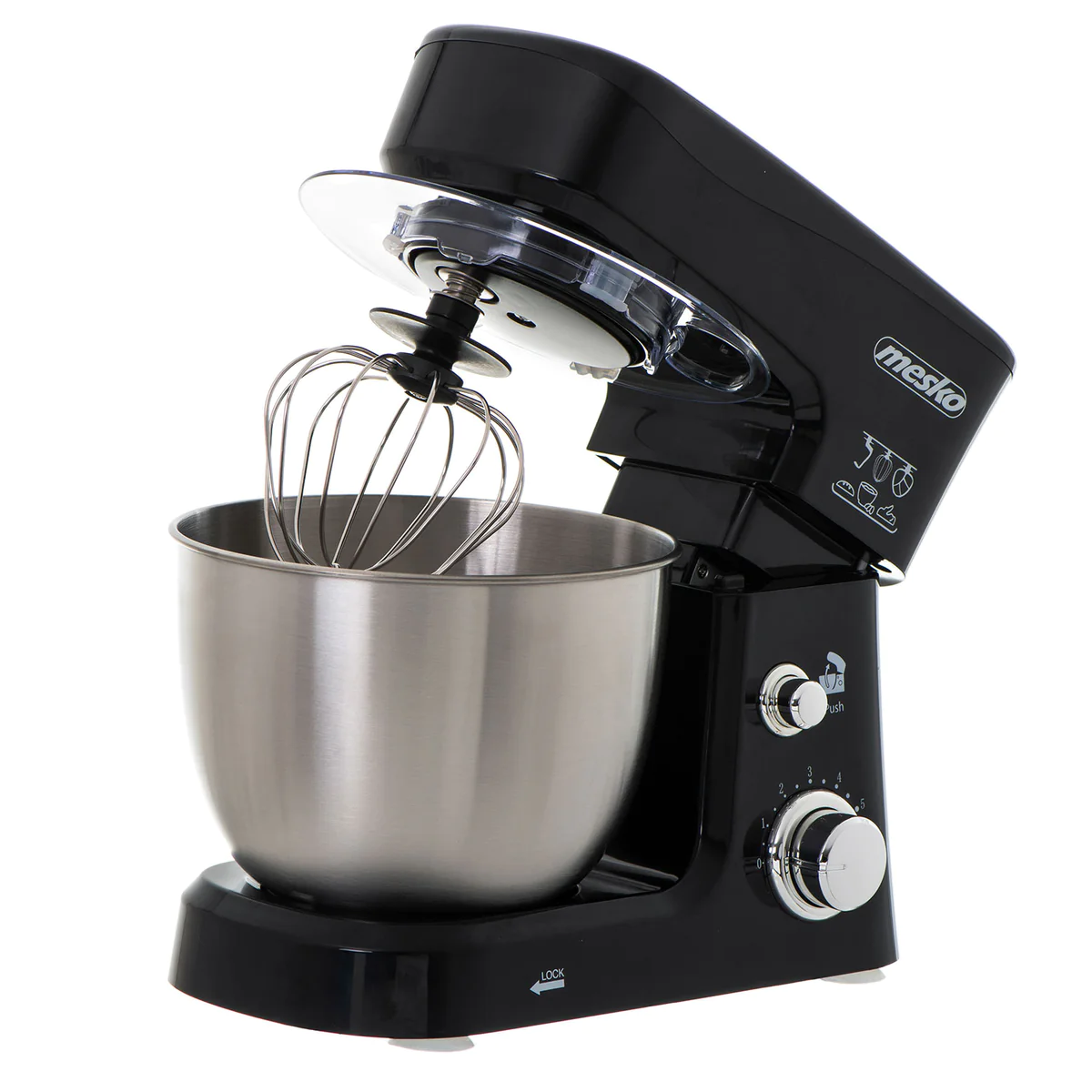 Robot Pâtissier Boulangerie Cuisine Ménager Multifonction Bol 3,5L 120