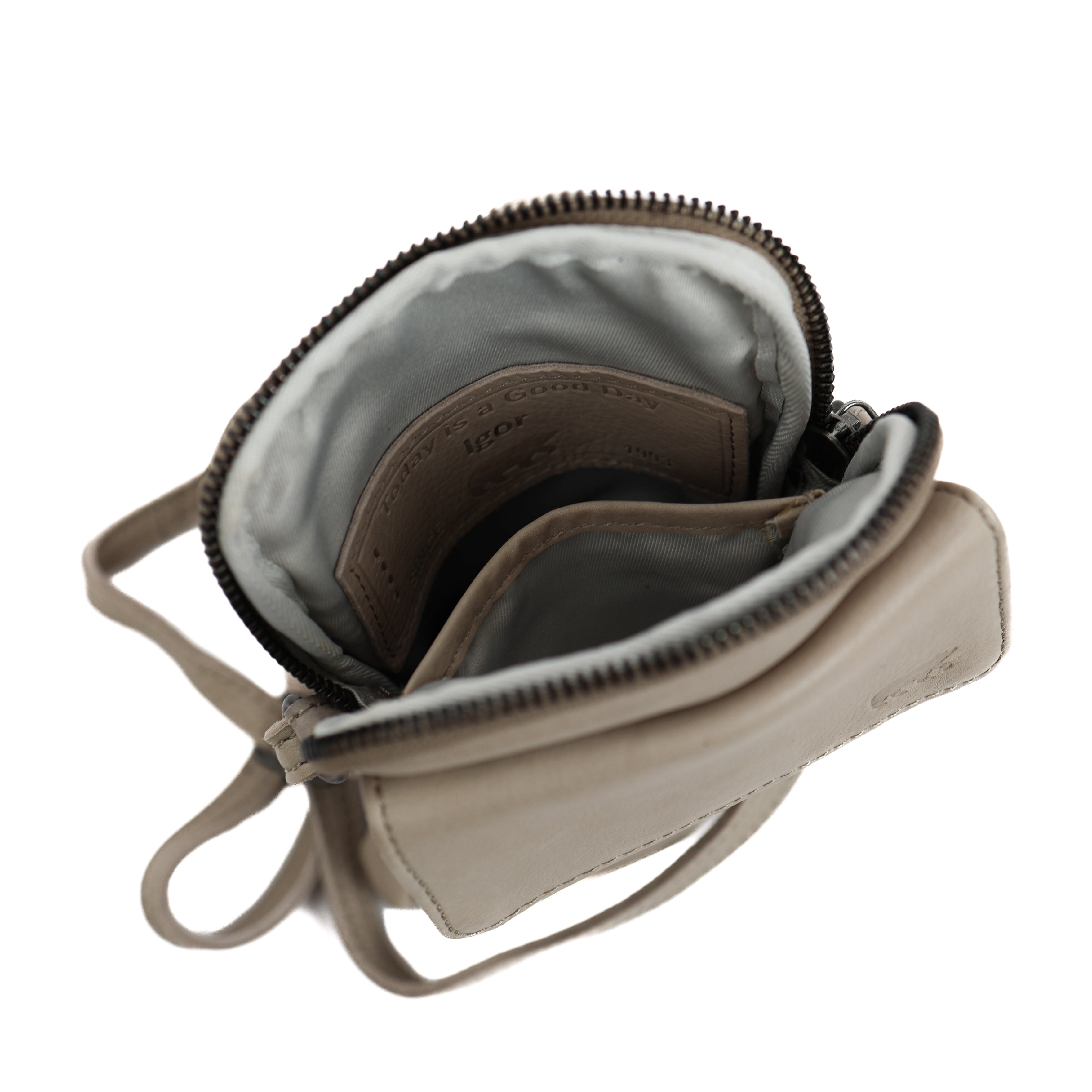 Telefoontasje 'Igor' ice grey Ice Grey