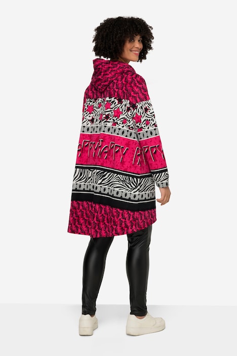 Hoodie, Sweater, Musterstreifen, Kapuze, Langarm