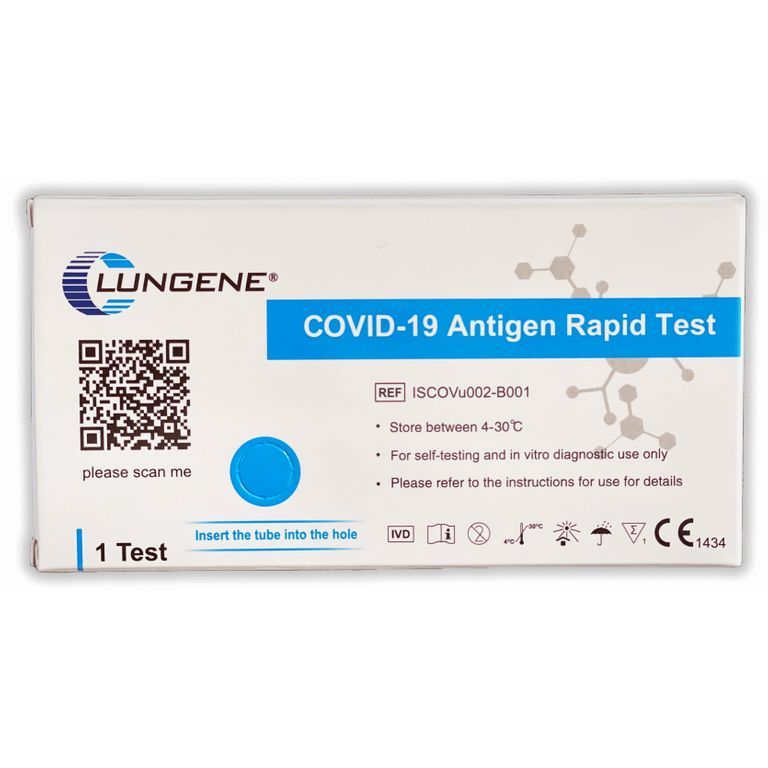 Clungene Covid-19 Corona Schnelltest Nasal + GRATIS BLT Desinfektionsmittel