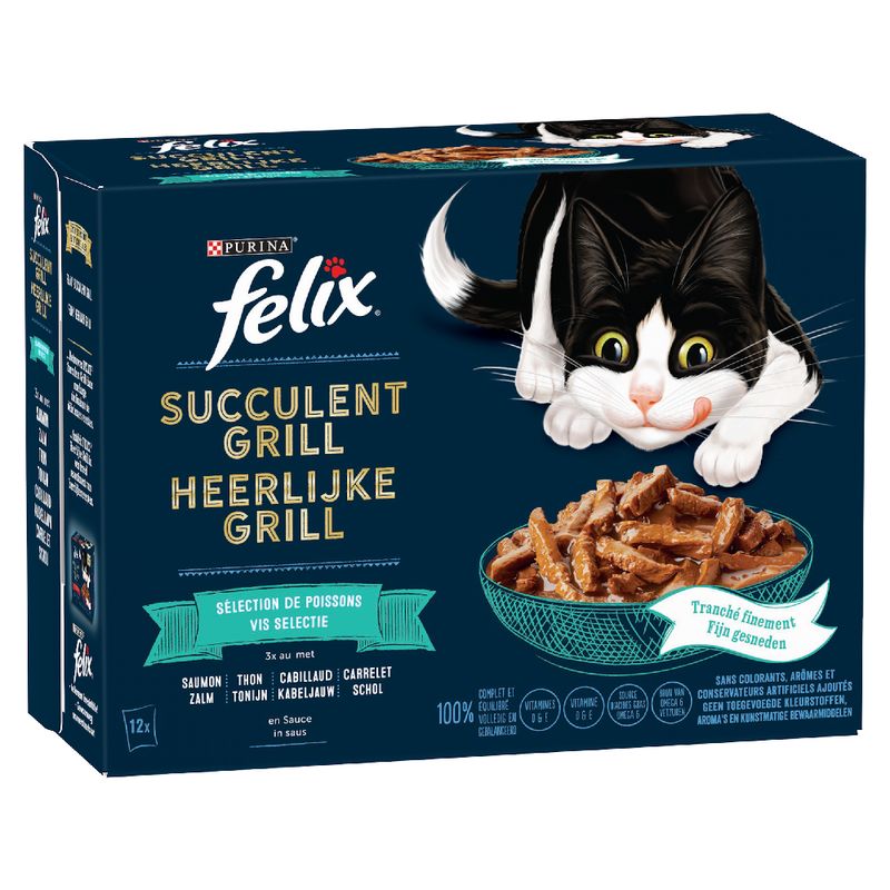 Felix Succulent Grill 24 x 80 g