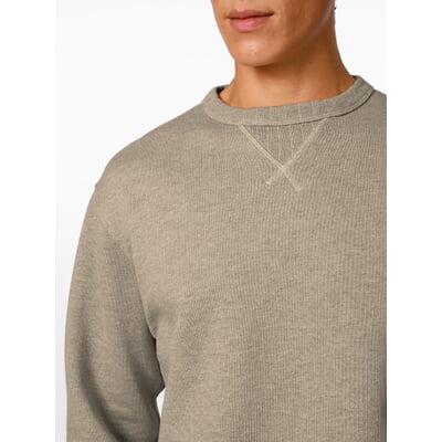 Herren-Sweatshirt, Graumelange