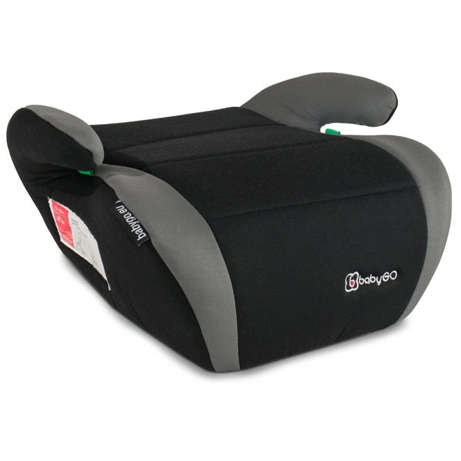 babyGO - Sitzerhöhung BOOSTER i-Size - schwarz/grau