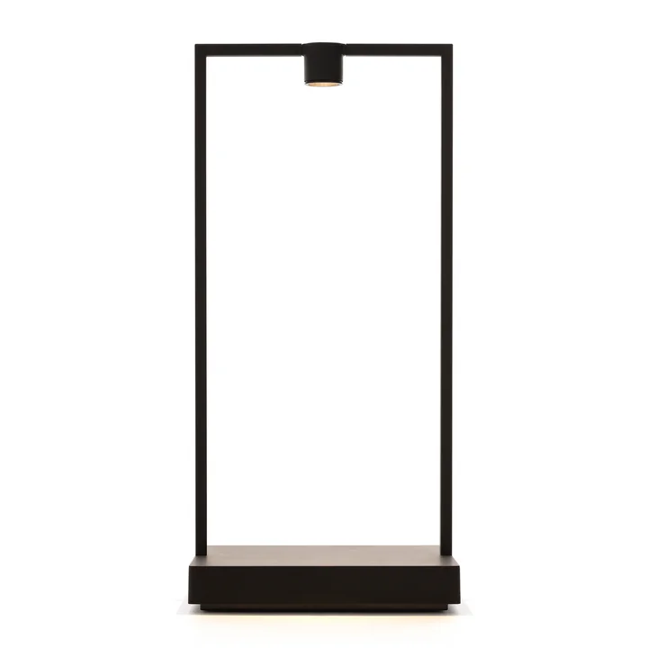 Artemide - Curiosity Akku LED-Tischleuchte H 45 cm, schwarz / braun