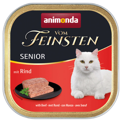 animonda Vom Feinsten Senior mit Rind 32x100g