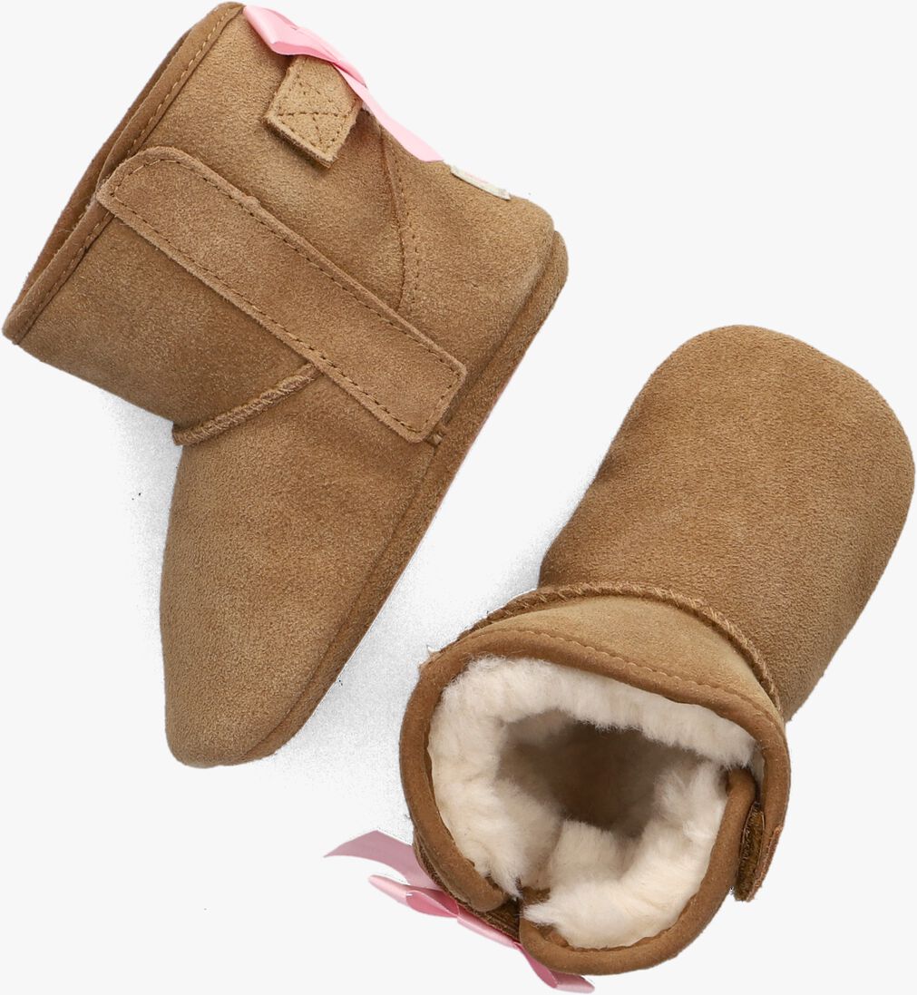 UGG cognac ugg babyschoenen jesse bow ii