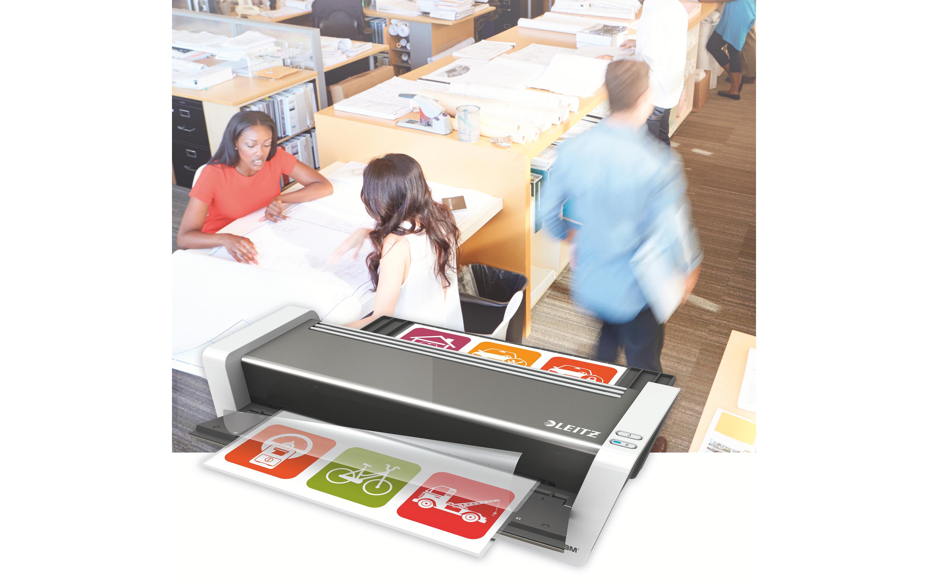 Laminiergerät Touch 2 A3 250 µm<br>Fotofähiges Heisslaminiergerät für Formate bis A3