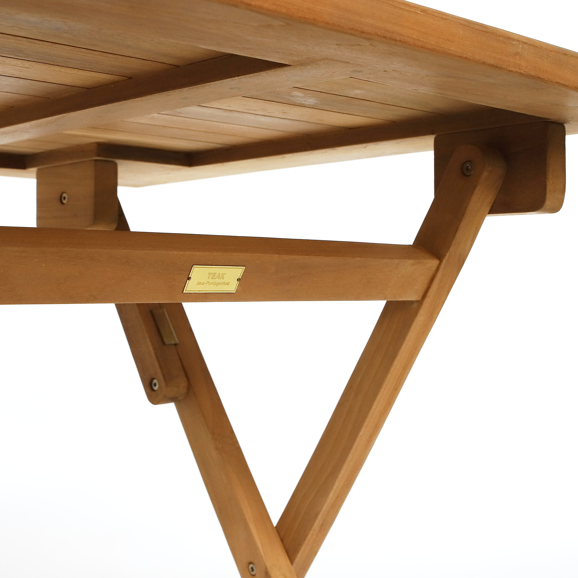 Gartentisch 'Paulsen' klappbar, Teak, B 70 cm, L 70 cm, H 75 cm günstig bestellen
