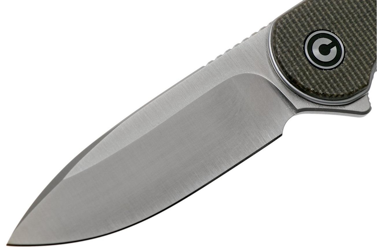 Civivi Elementum C907T Dark Green Micarta zakmes