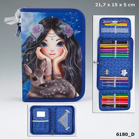 Depesche Fantasy Model Federtasche De Luxe Doppelklappe, sortiert