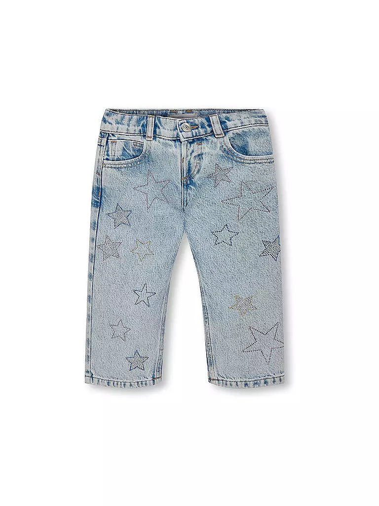 ONLY Mädchen Jeans KMGCARLY hellblau