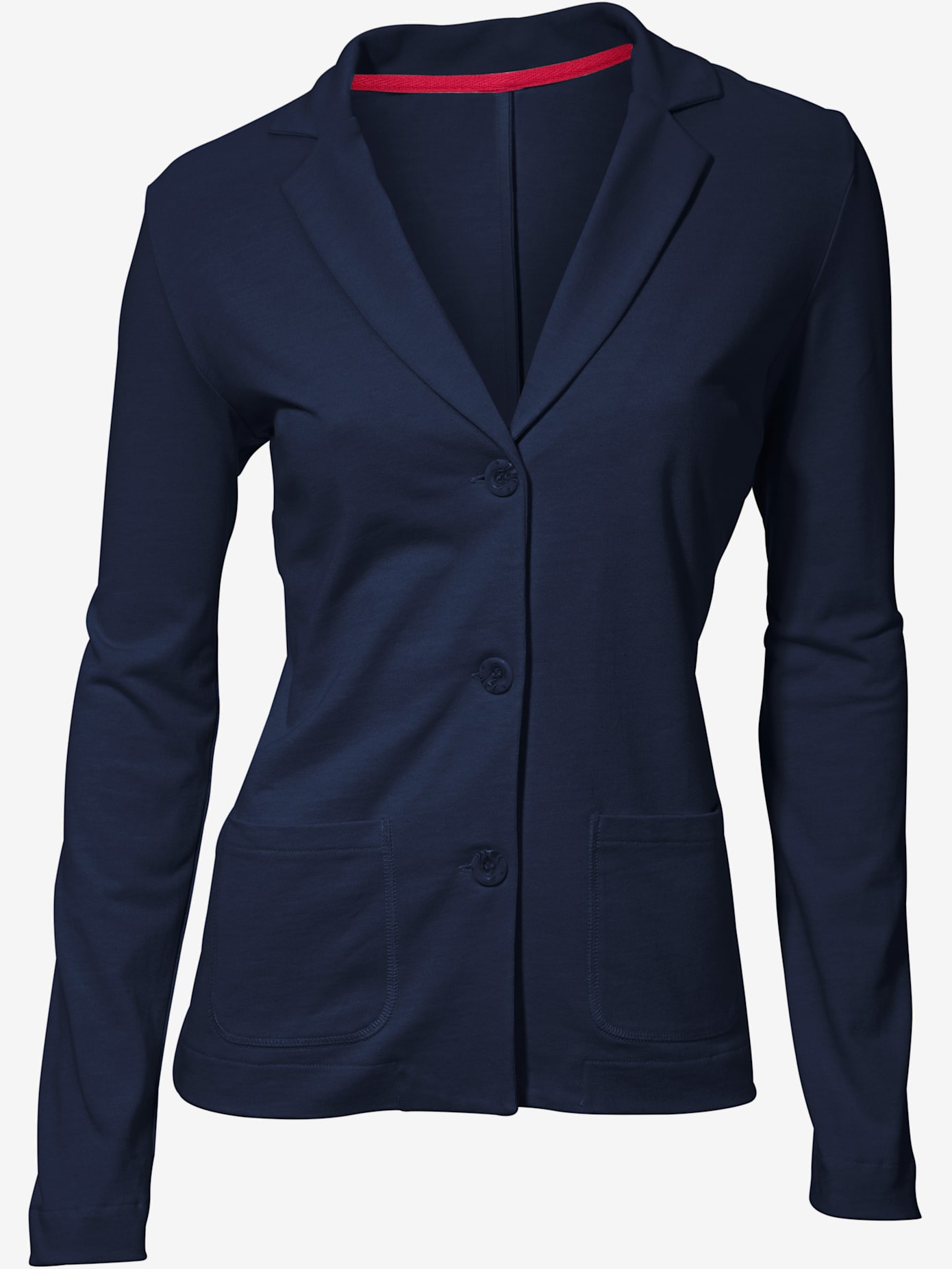Blazer en jersey coupe sobre pour un look décontracté tendance