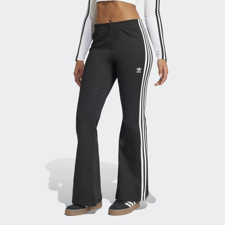 Adidas Original Pantalon de survêtement évasé 3 bandes Adicolor