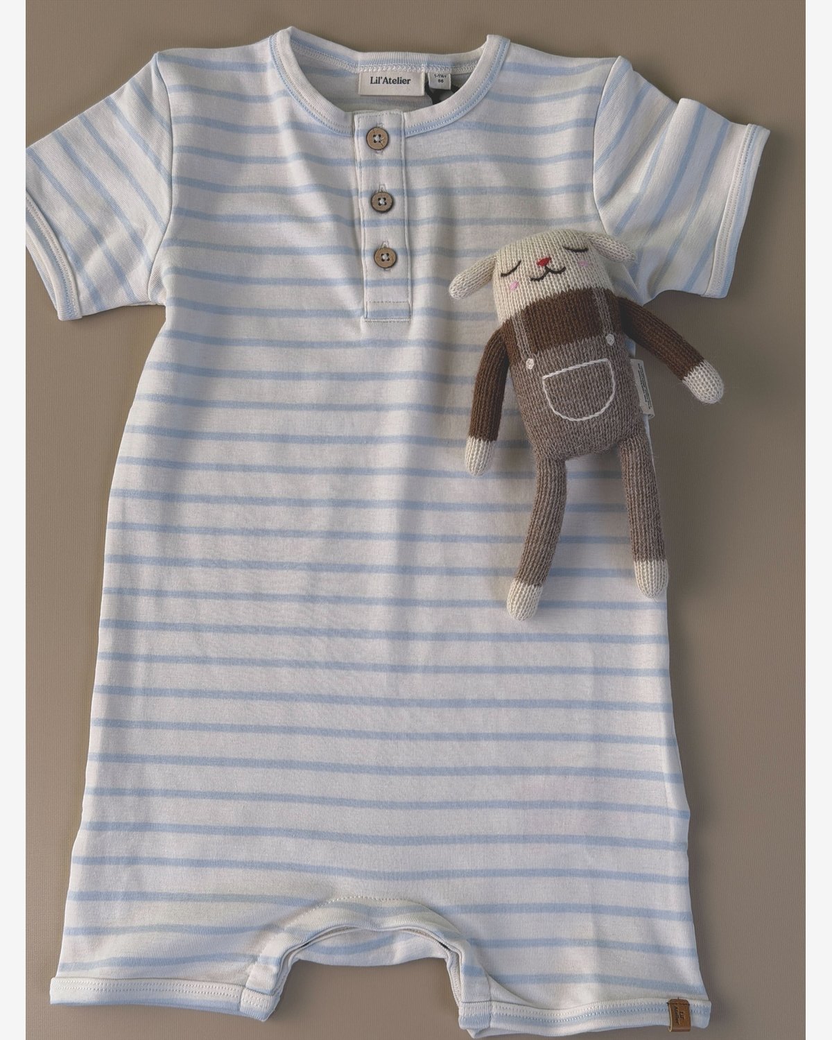 Romper Baby – Øko TENCEL | NBNGEO LOOSE SUIT LIL