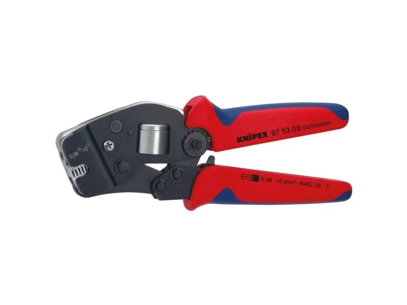 Knipex 97 53 08, Stål, Blå, Rød, 190 mm, 477 g