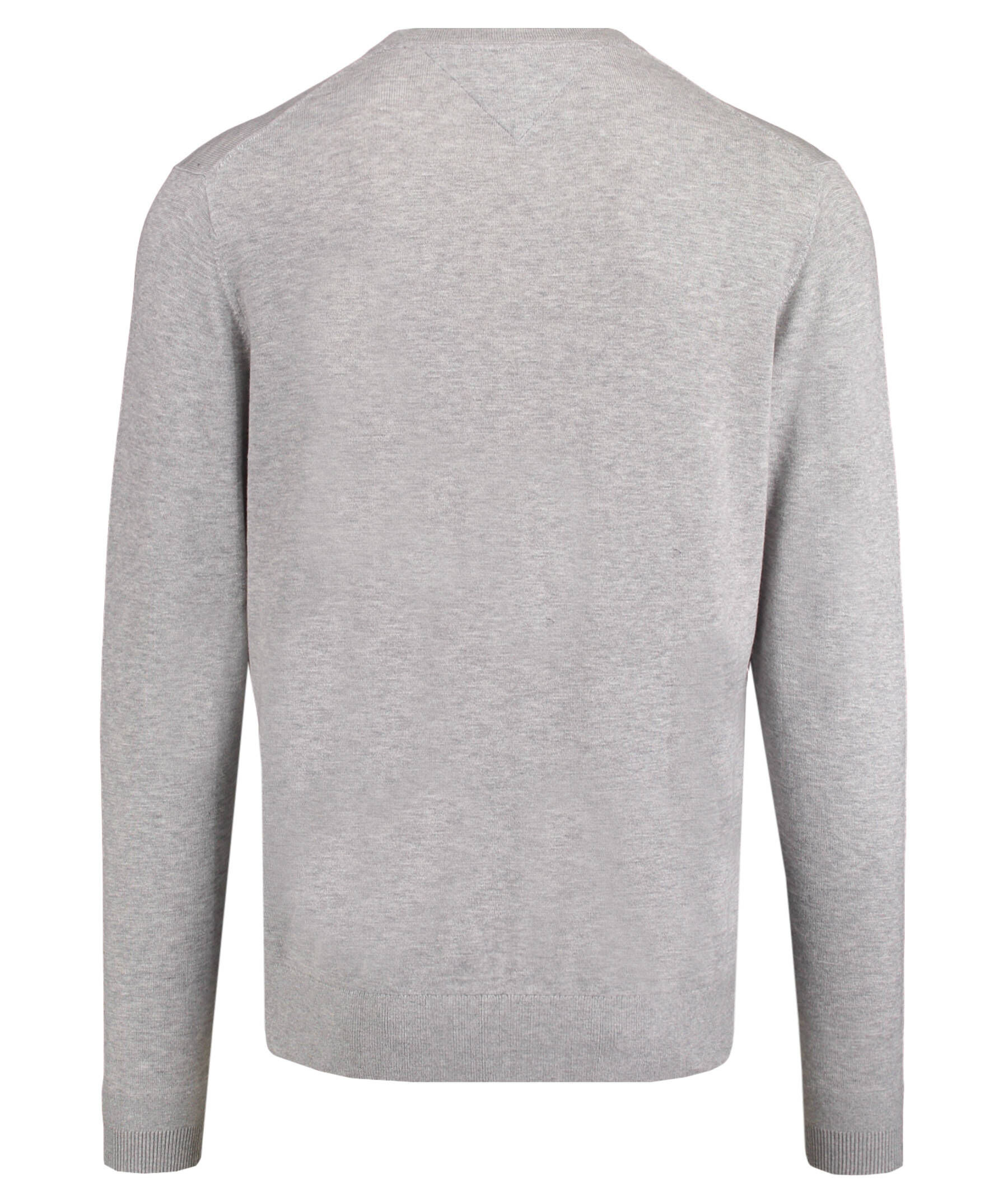 Tommy Hilfiger| Herren Strickpullover aus Baumwolle mit Seide