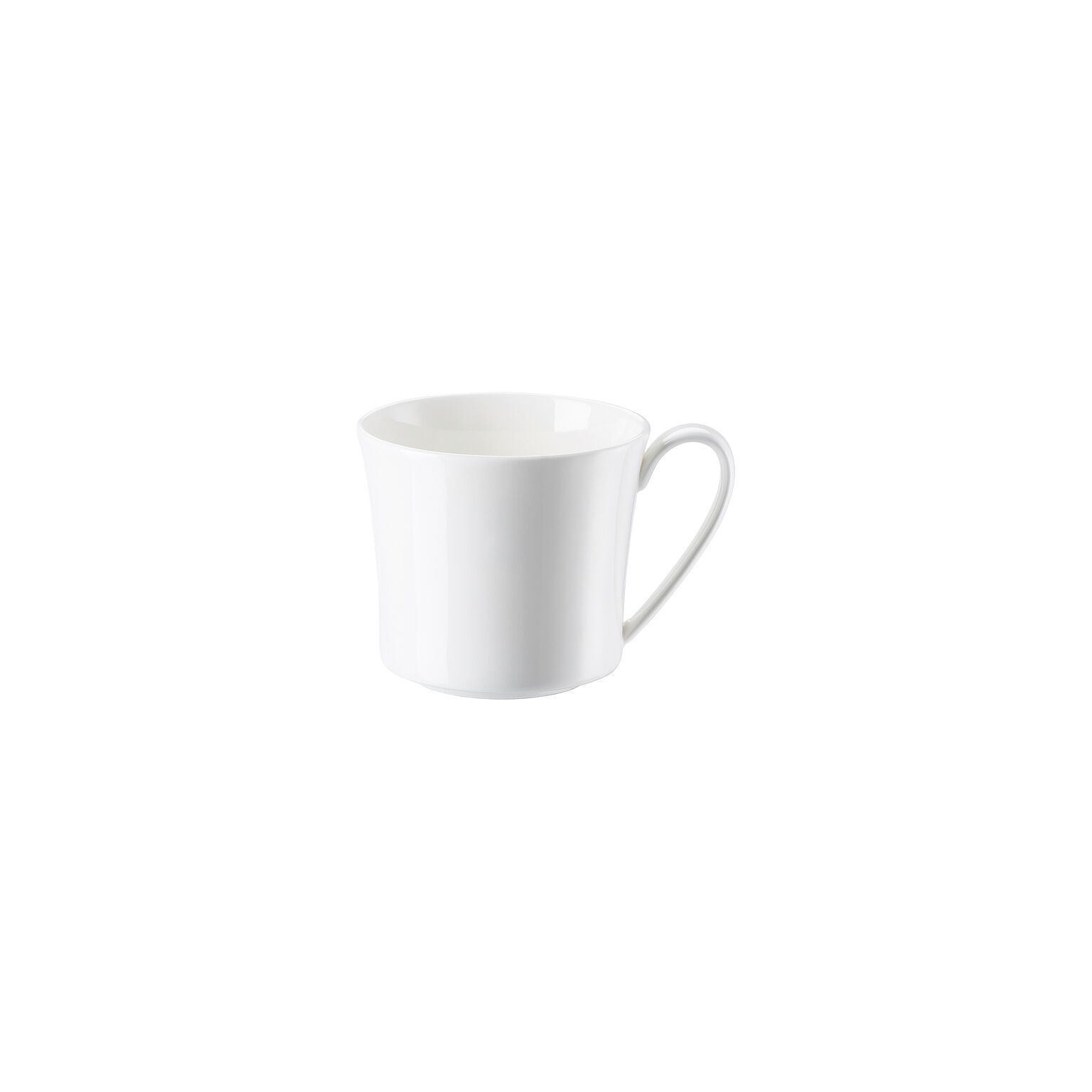 Jade Bone China Weiss Café au Lait-Obertasse