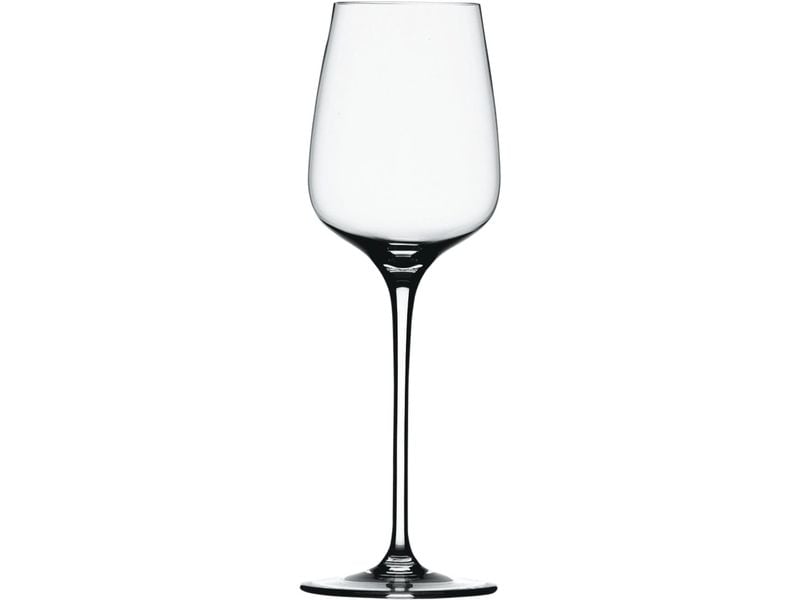 Spiegelau Weissweinglas 365 ml, 4 Stück, Transparent Elegantes Weissweinglas-Set aus Kristallglas
