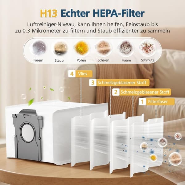 INF Tilbehørssett for Dreame X50 Ultra - 24 deler