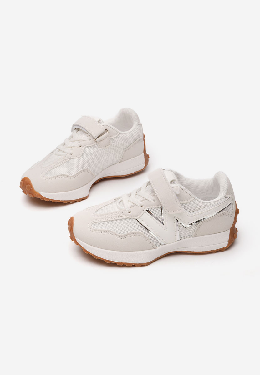 Chaussures de sport enfants blancs Johnathan