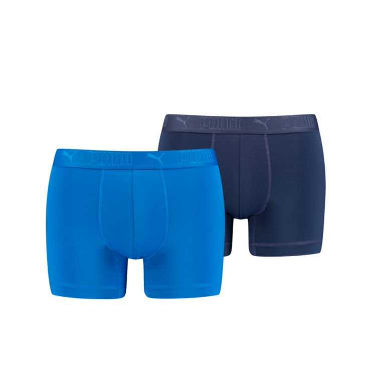 PumaSport Microfaser Boxer 2er - blau