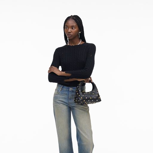 Marc Jacobs The Mini Sack Håndtaske, Black