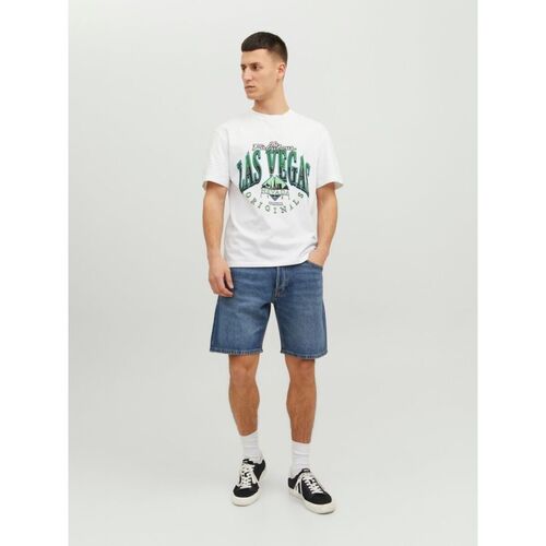 Jack & Jones - 12223609 CHRISH SHORT-BLUE DENIM Azul