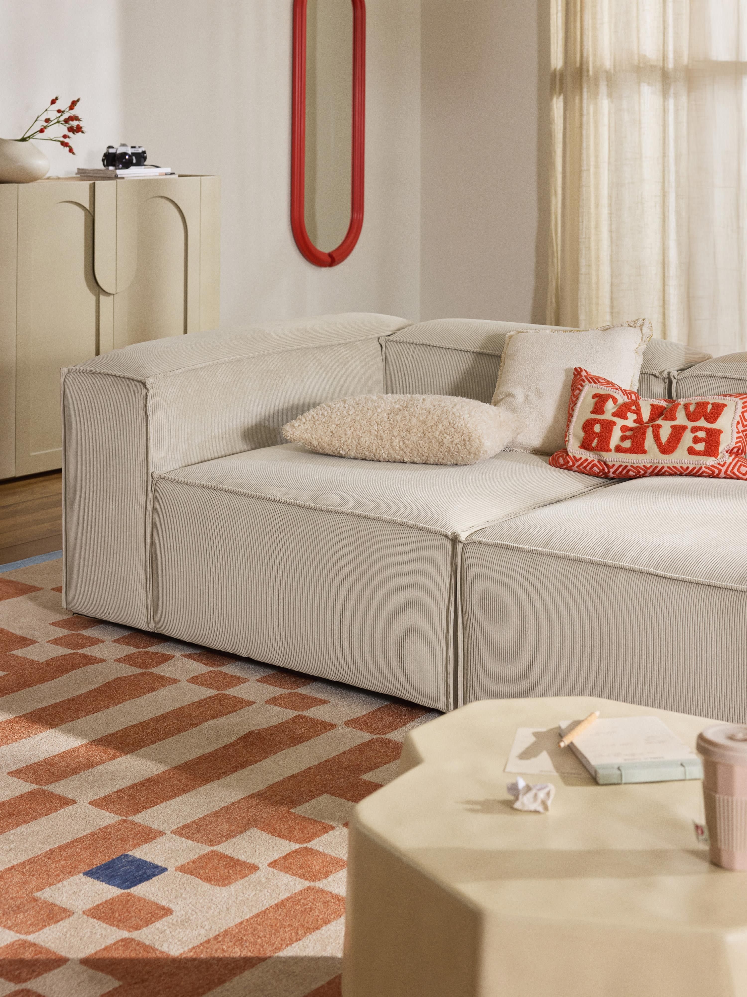 Middelste module Lennon van corduroy