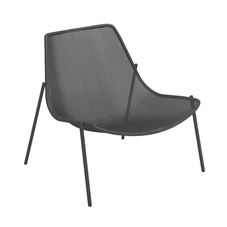 Emu Round Lounge fauteuil antic iron