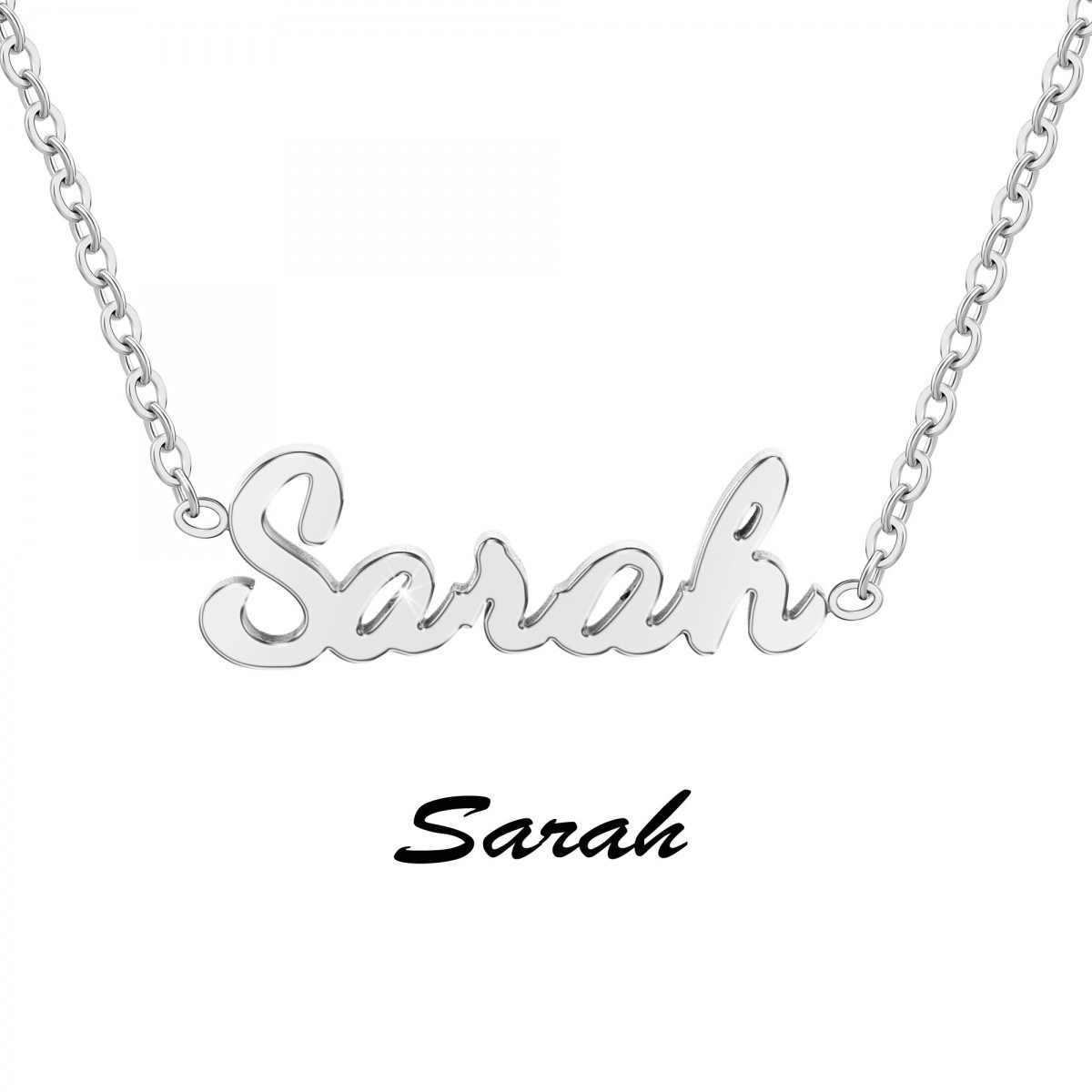 Sarah - Collier prénom