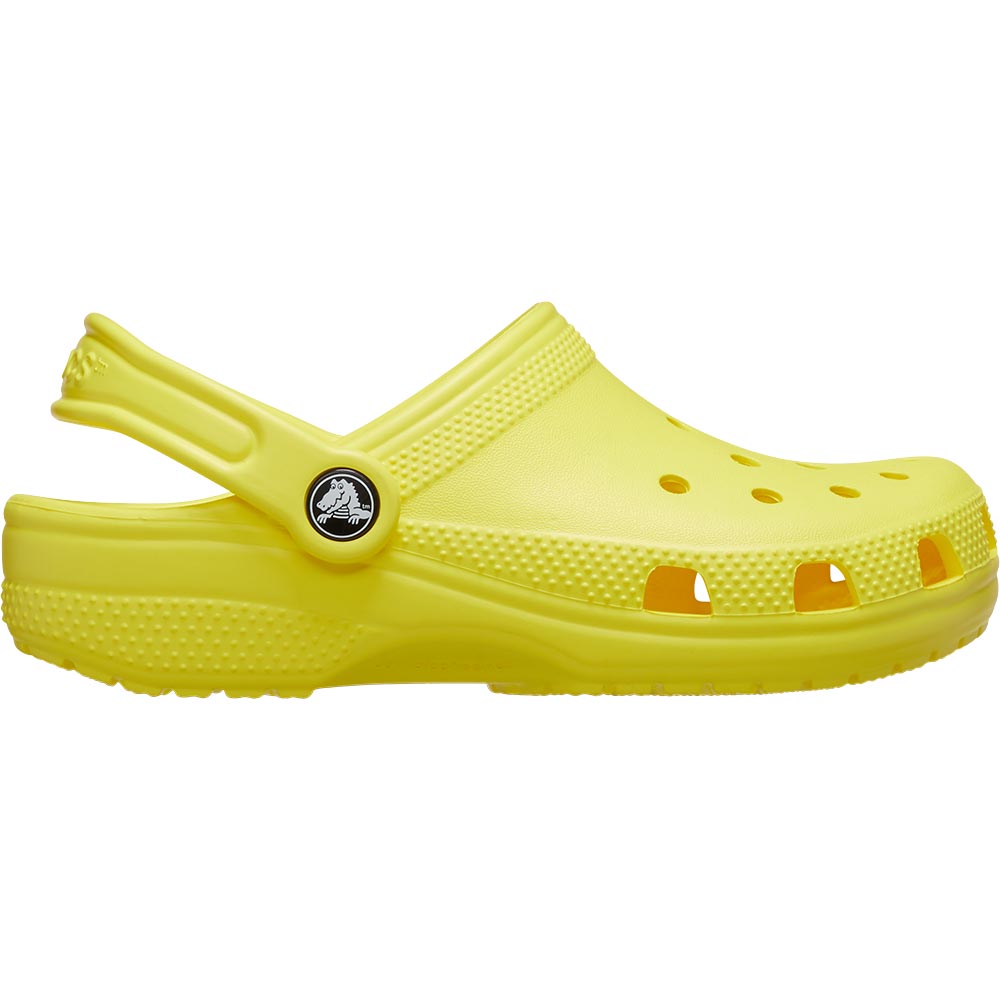 Crocs Classic Clog Sandalen Kinder cyber yellow